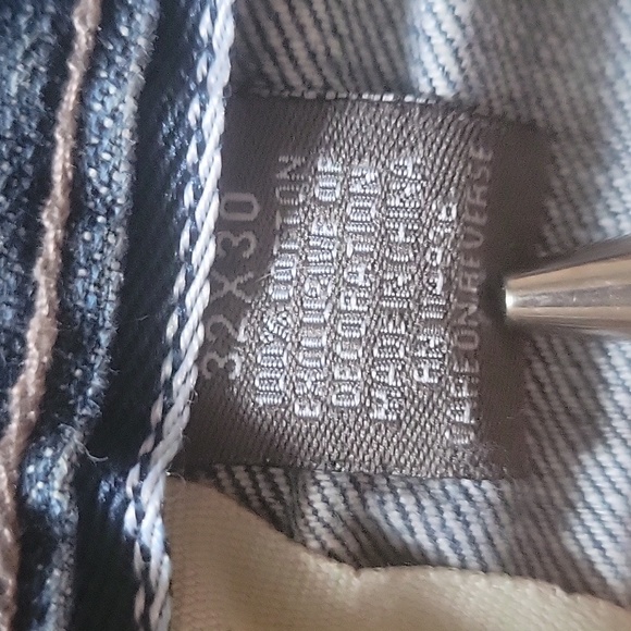 Men's Urban Up Pipeline Relaxed Straight Blue Jeans 32x30 - Picture 6 of 8